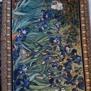 Van Gogh's Irises tapestry. Lovely!!!